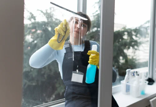 Nettoyage de vitres intérieures et extérieures à Grainville-la-Teinturière